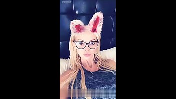 Nikki Benz Pussy Fingering On Bed Snapchat Premium