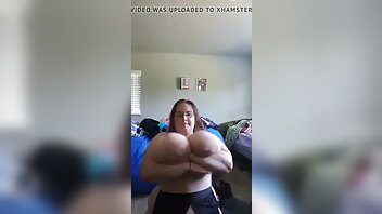 Nerdy Bbw Camgirl Shows Off Her Massive Tits