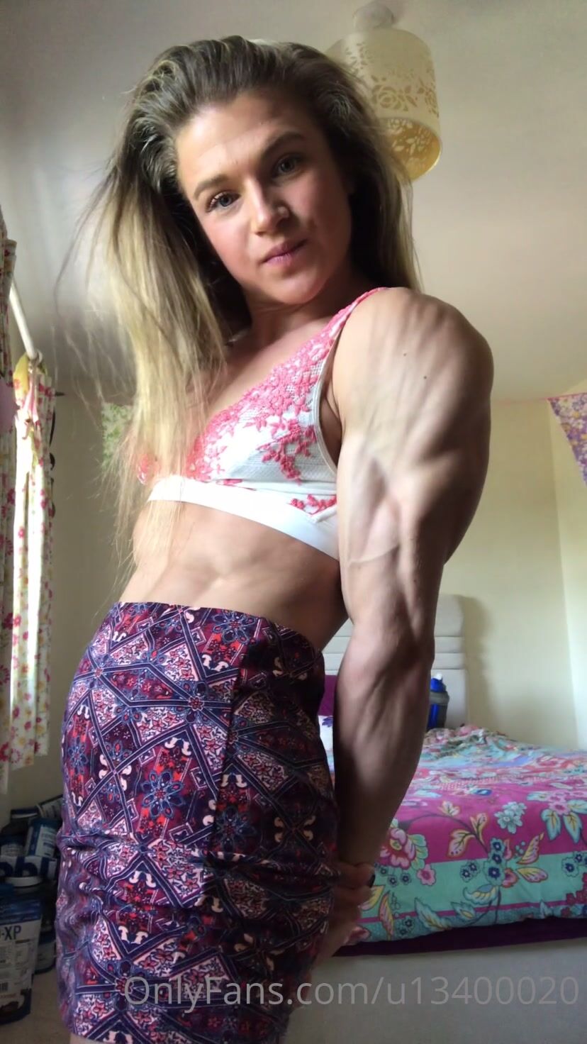 Emily Brand - shredded muscles