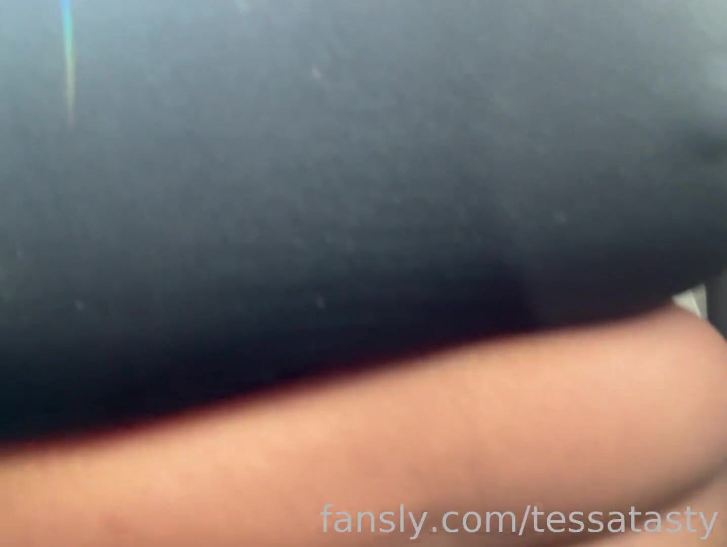 Tessa Tasty Parking Lot Masturbation