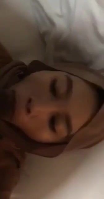 Hijabi blowing off a bbc