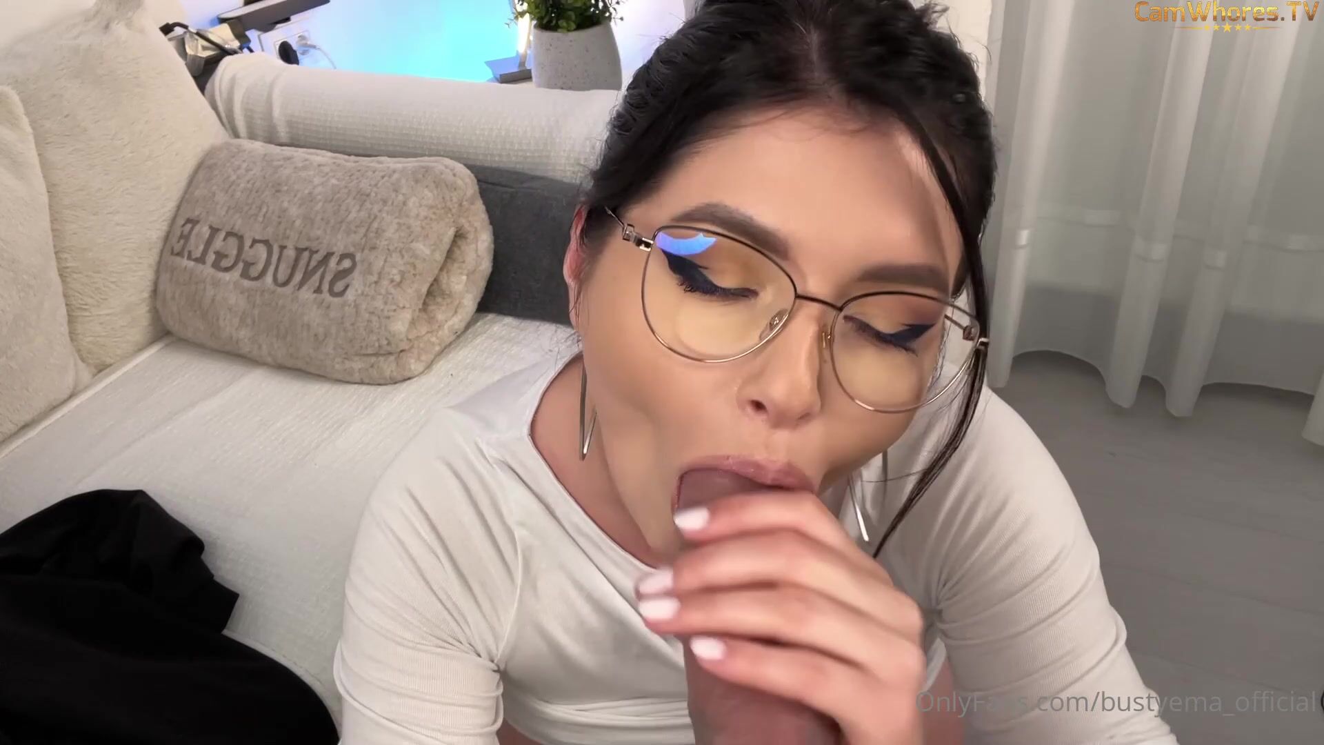 Busty Ema cum in my mouth