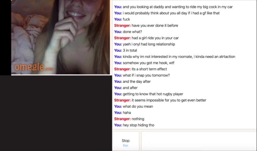 Omegle - Naughty blond teen 3