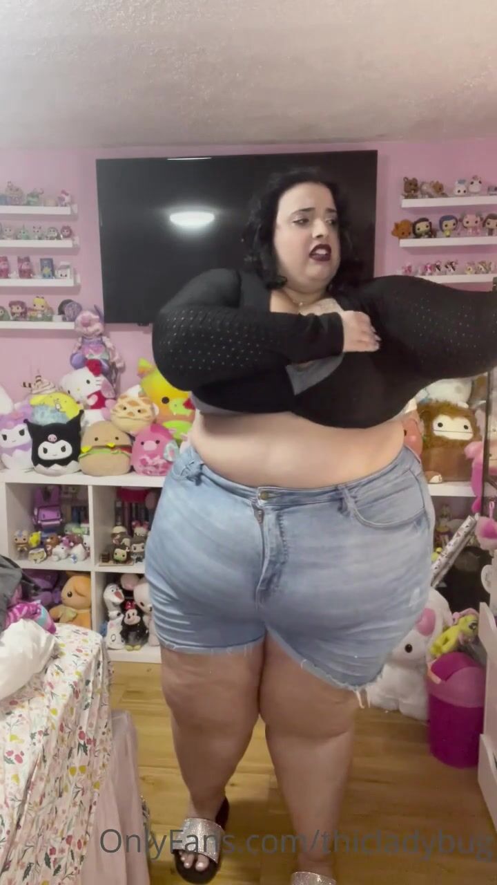 Ssbbw Thicladybug - Small Clothes Try-on 2