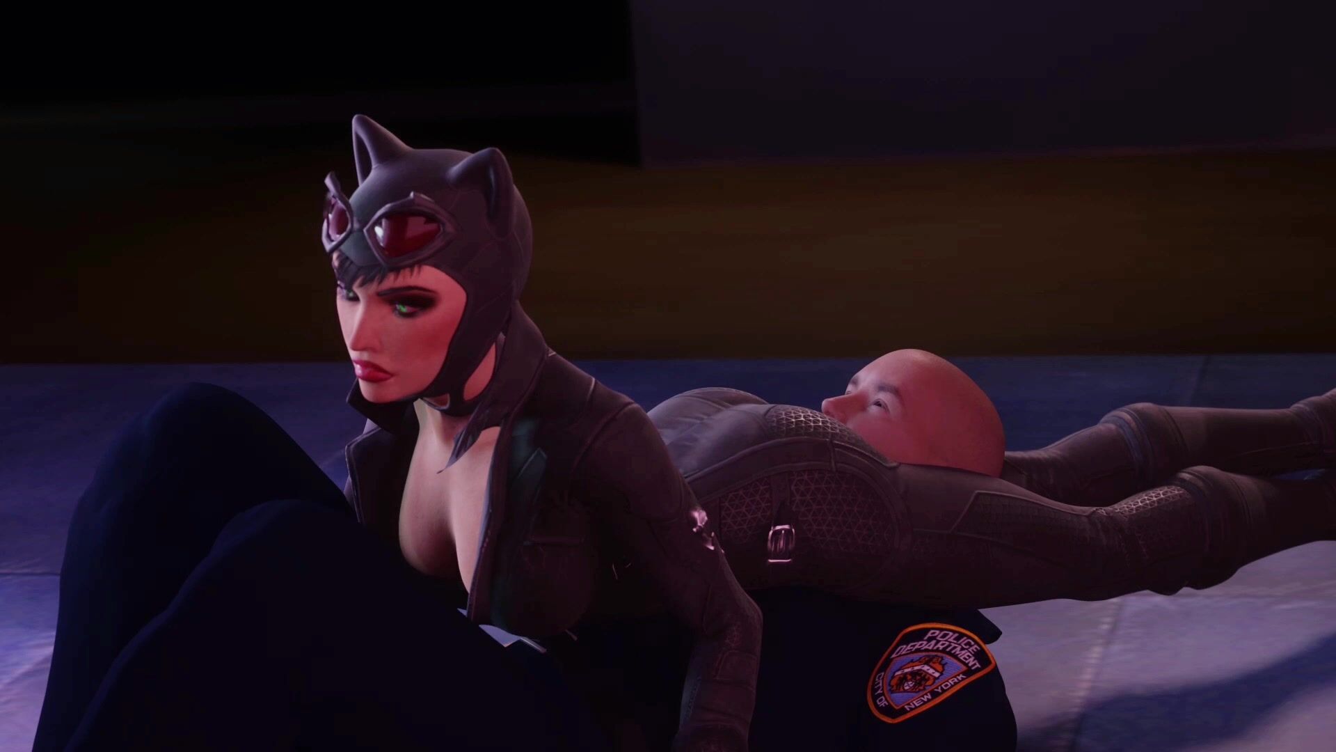 Catwoman neck break