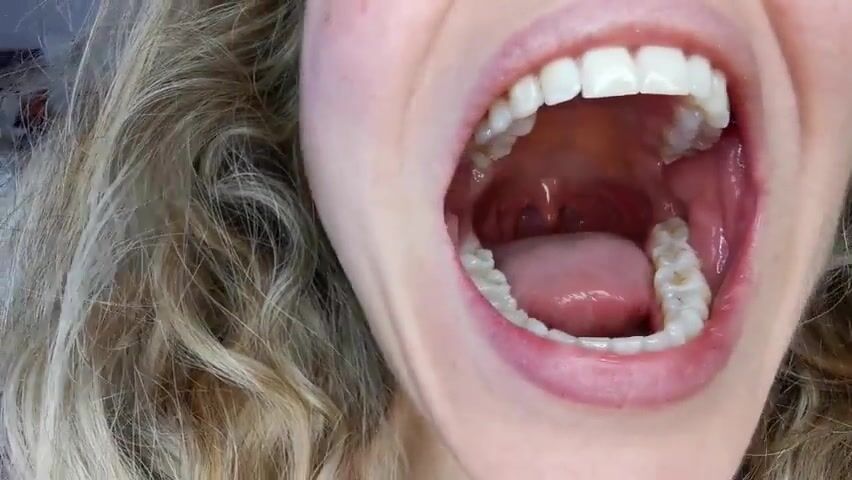 Beautiful Girl Throat