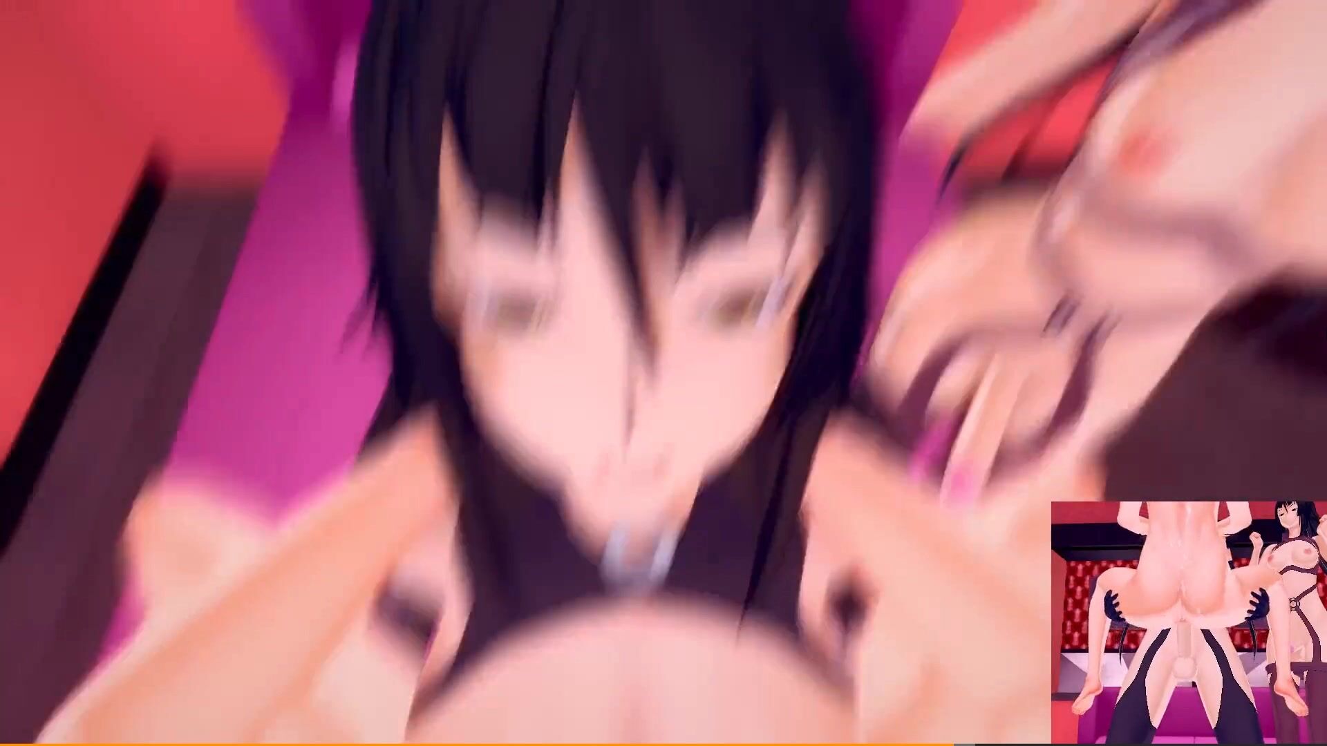 getting lifted fucked by anime girl