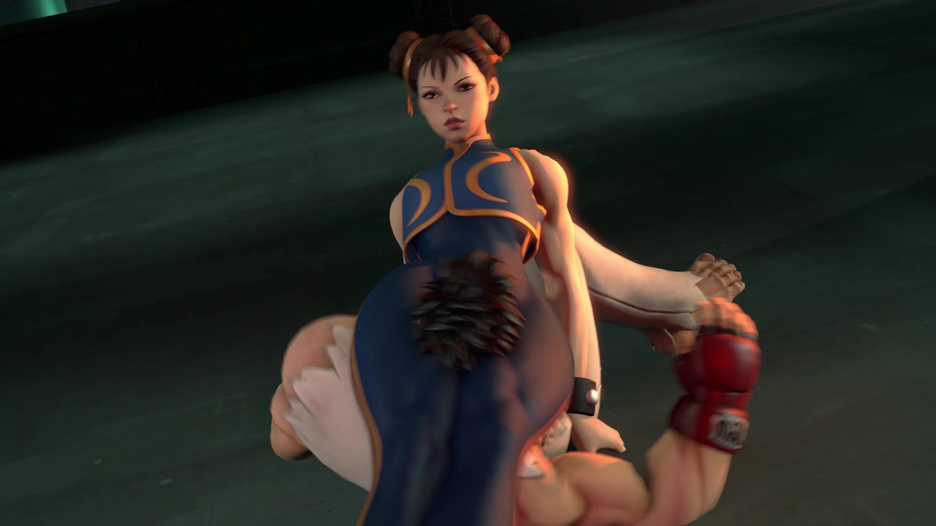 Chun-li choke scissor