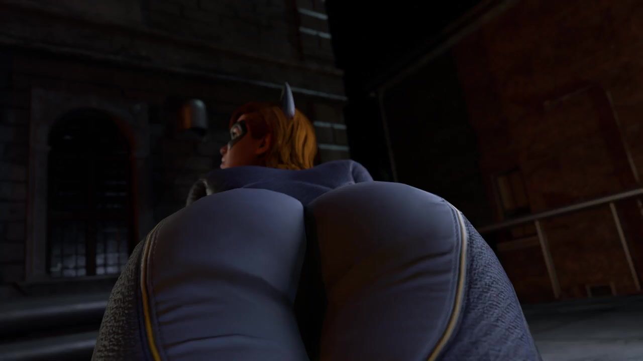 Batgirl headscissors POV