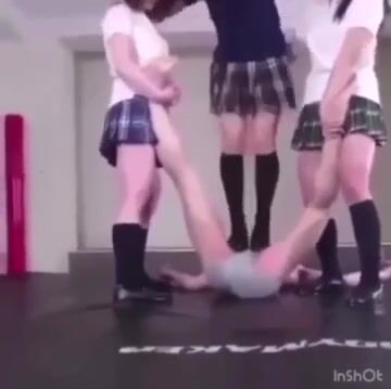 Japanese Jumping Ballbusting