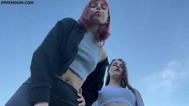 Goddess Sofi and Goddess Kira femdom