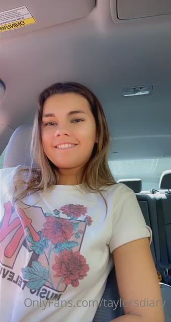 Dare Taylor Flashing Her Tits In Public