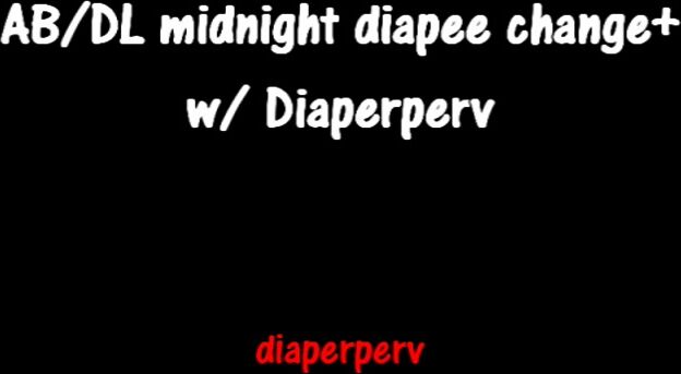 Diaper Perv Audio Midnight HJ Diaper boy