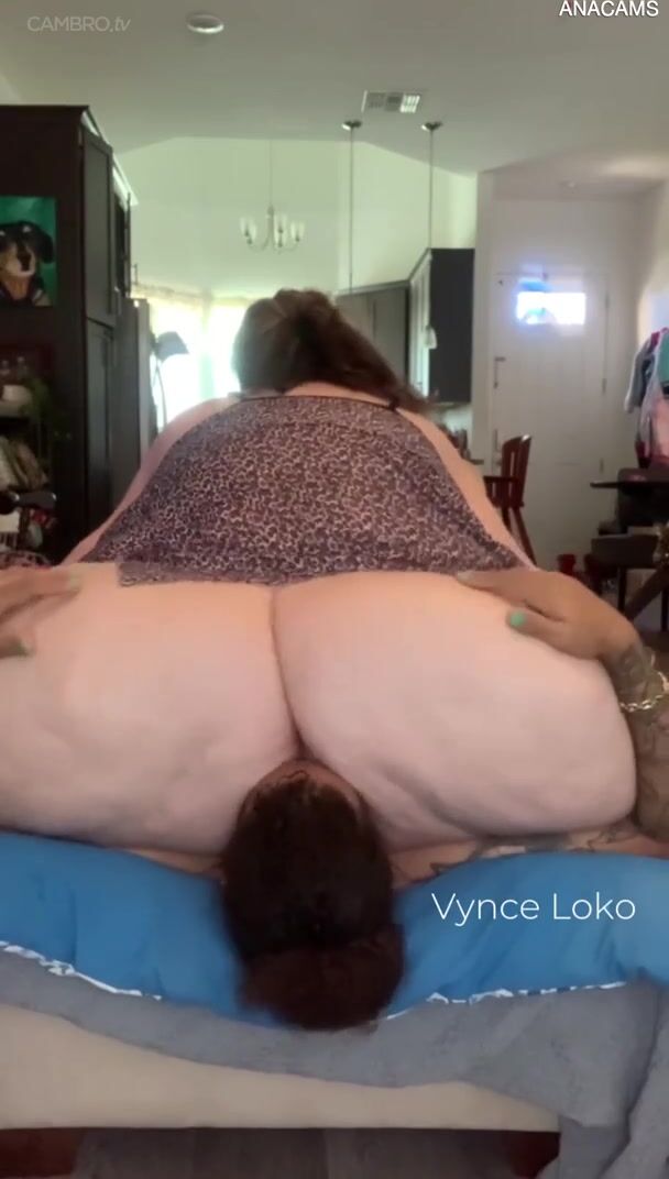 ssbbw sits on your face