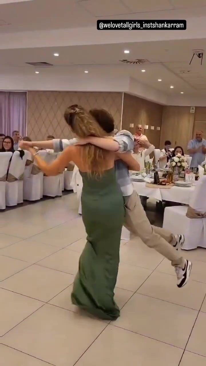 Romantic dance lift carry