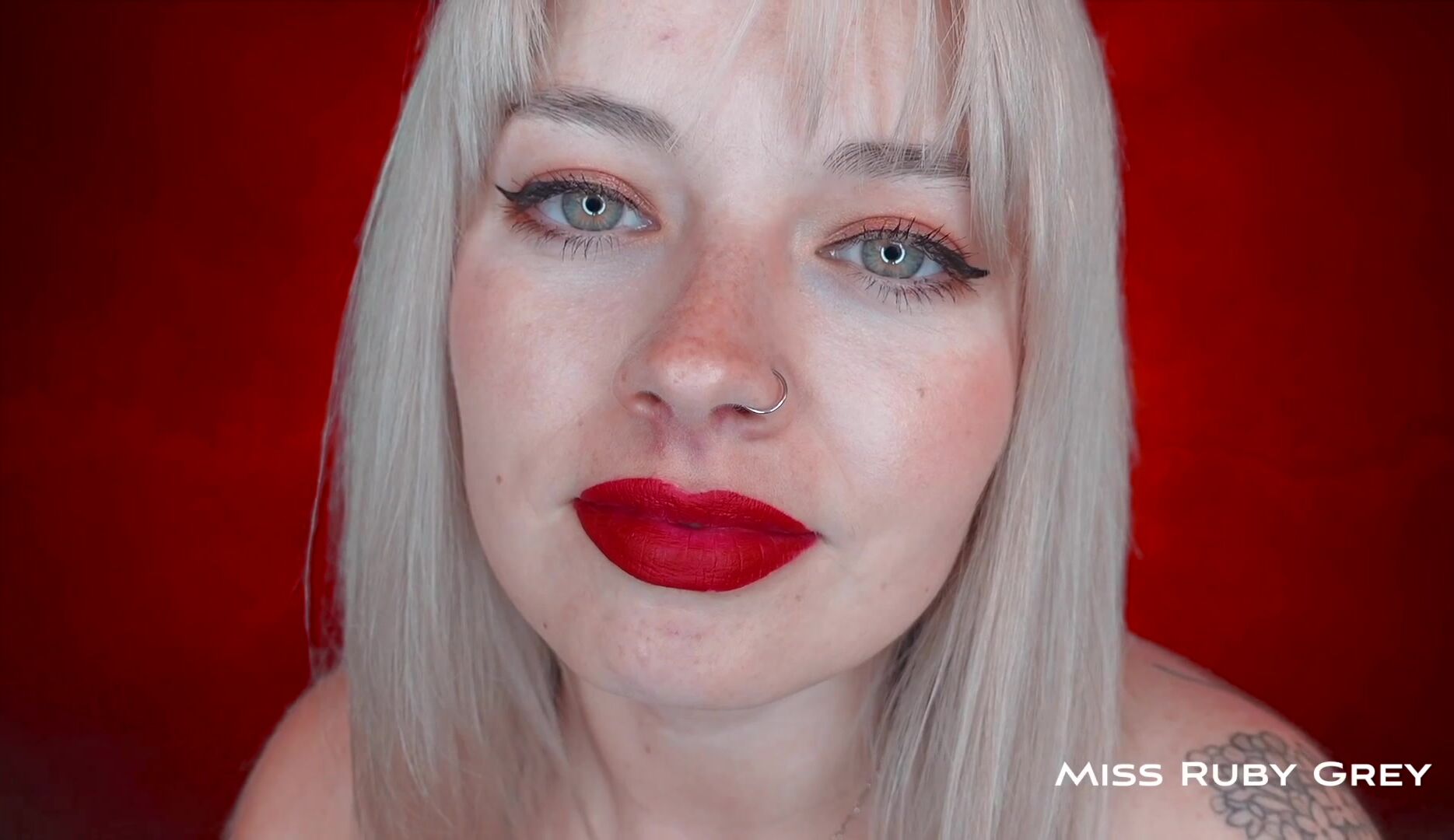 Miss Ruby Grey Cum for my pretty face