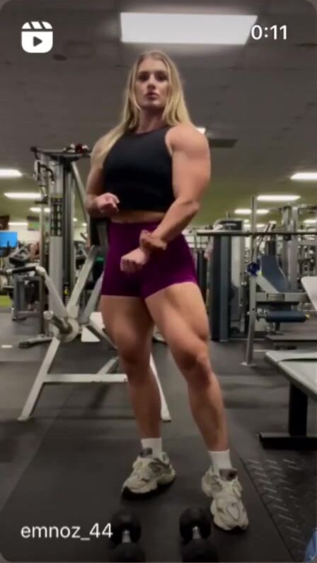 tall muscle girl