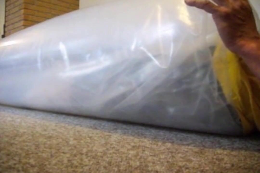 Inflating crush bag