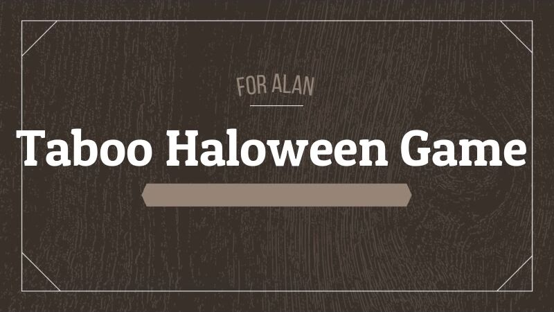 Adorable Erin - Taboo Halloween Game Audio (Woman-Young Boy)