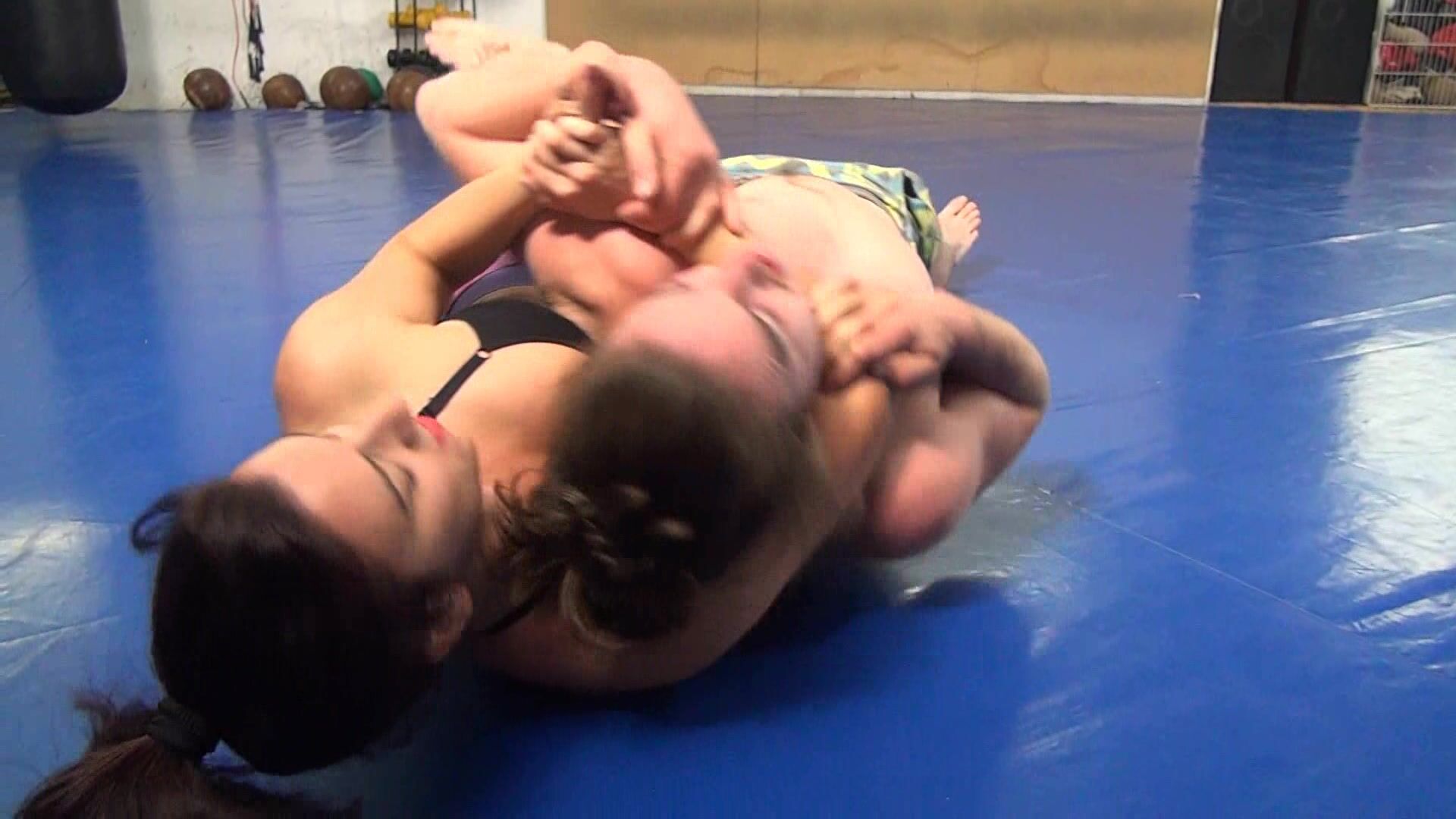 Femdom wrestling