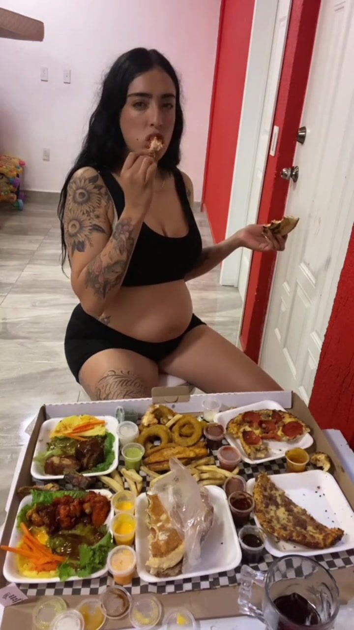 Latina Belly Stuffing