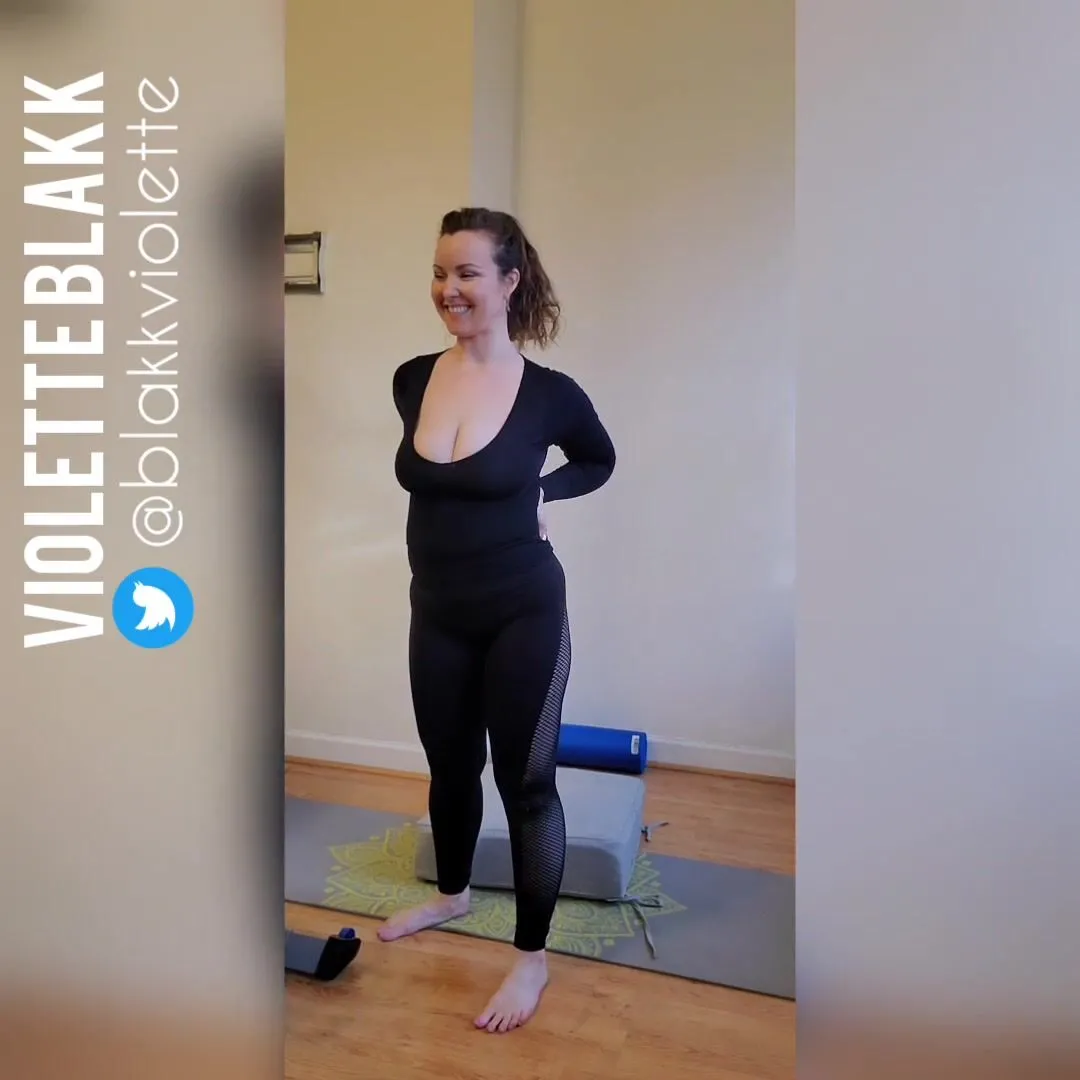 Violetteblakk home workout turns to servicing bfs bbc xxx video