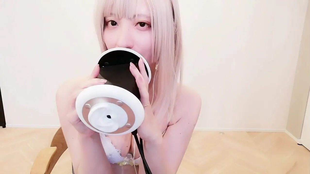 ASMR UuChan Patreon 2 sexy lingerie LICKING EAR Video premium porn video