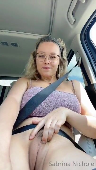 Nicole Phone Cam Pussy - Sabrina nichole leaked pussy & tits teasing in the car xxx videos leaked