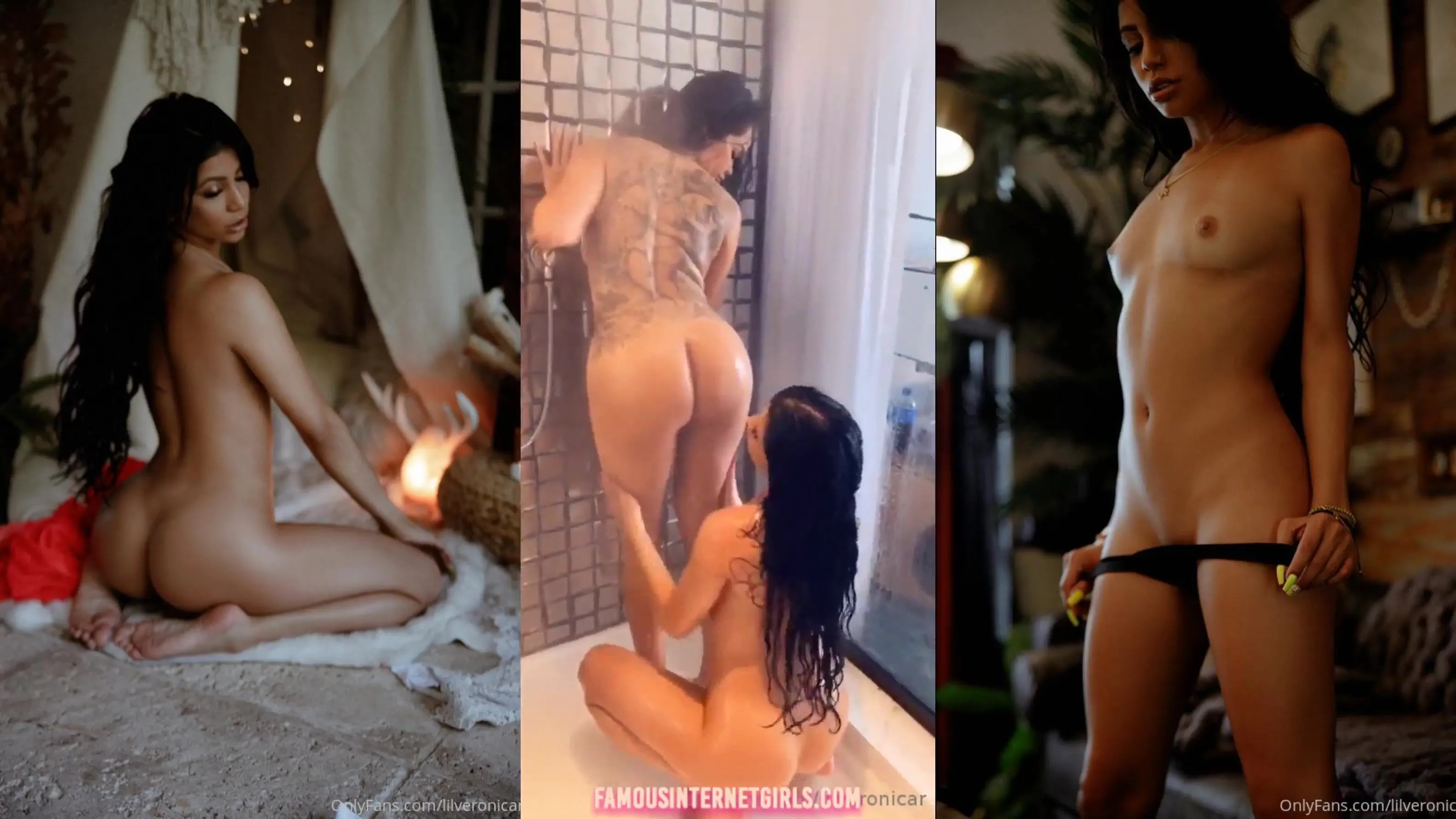 Sexy Nude Wet Lesbians - Lil veronicar nude super hot lesbian wet play onlyfans leaked videos
