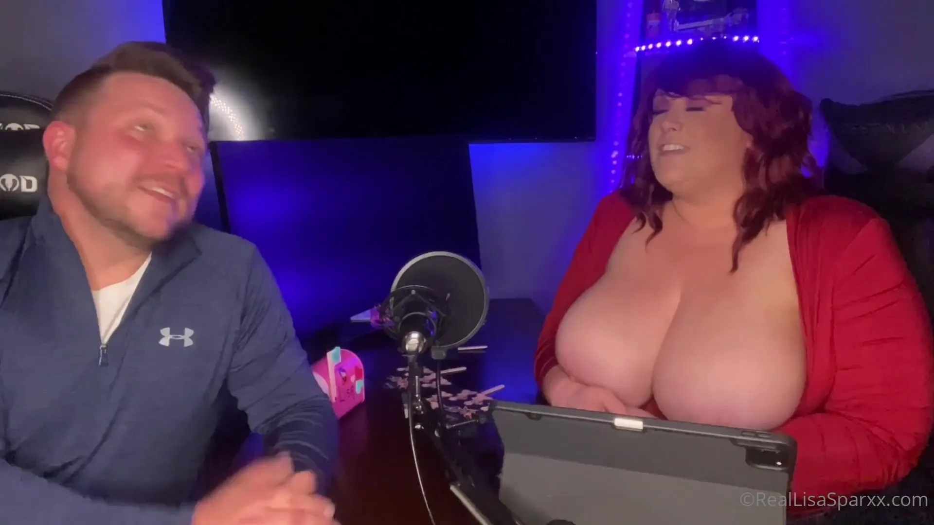 Reallisasparxx new video happy titty tuesday making matt fell awkward as i  do the how w/