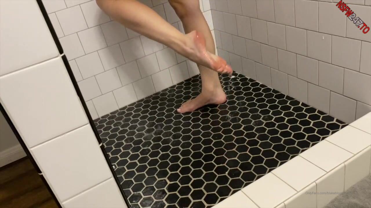 Blake Blossom dildo masturbation in shower xxx onlyfans porn videos