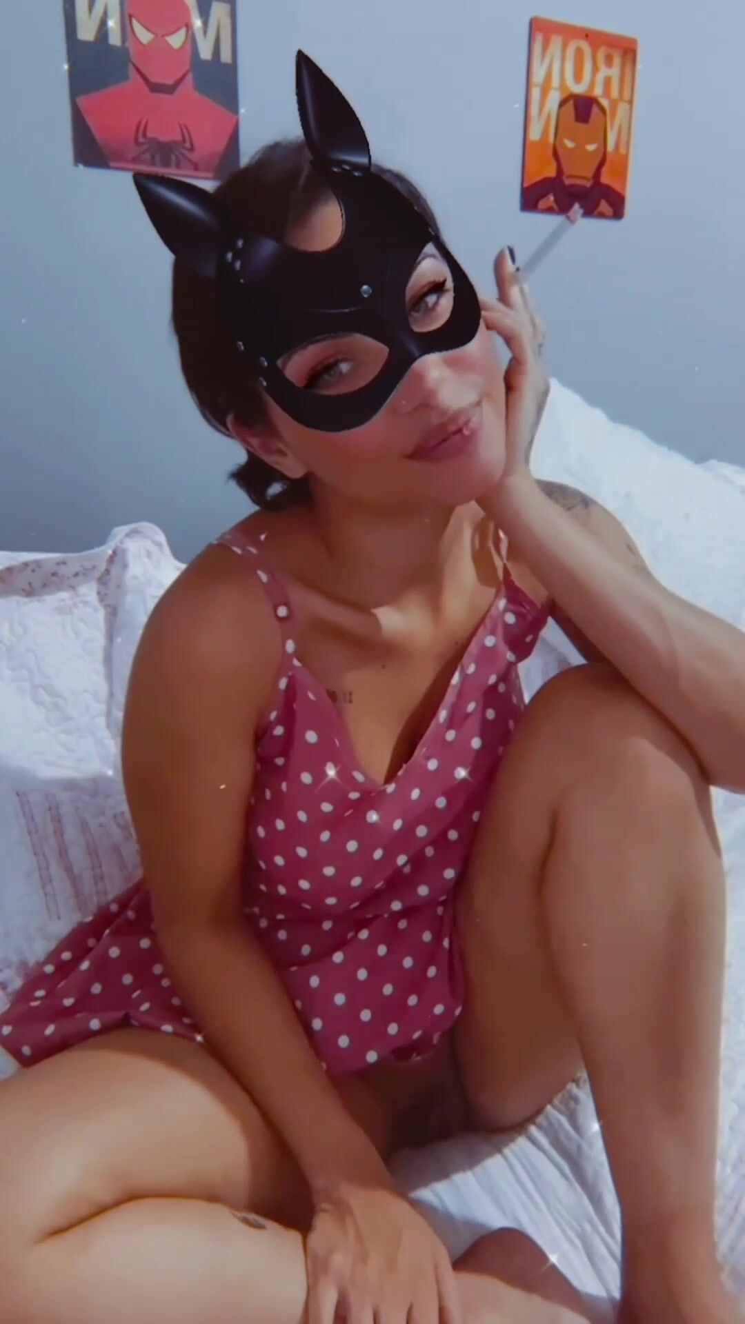 Xxx Dot Com Video - Onlycleobaby in a polka dot dress smoking a cigarette for you smokingfetish  xxx onlyfans porn videos