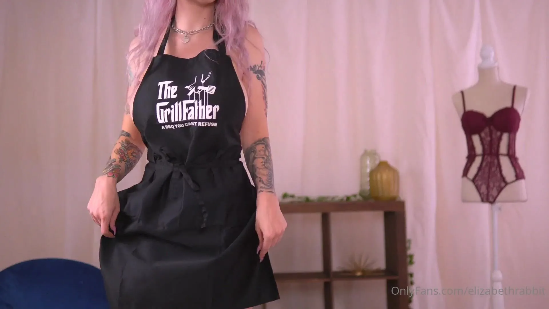 Elizabethrabbit Modeling Only An Apron & My Birthday Suit xxx onlyfans porn  videos