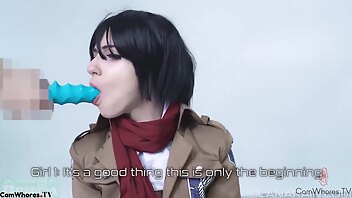 Lana Rain Mikasa Vid - Lana rein- mikasa