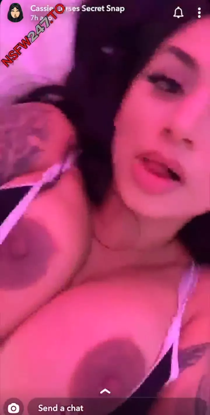 Cassie Curses Nude Snap Videos - Cassie curses big boobs pussy tease snapchat xxx porn videos