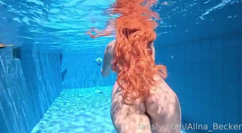 Alina Becker Naked Swimming