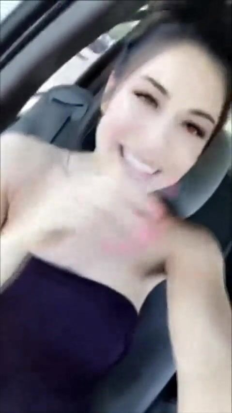 Rainey James in the car