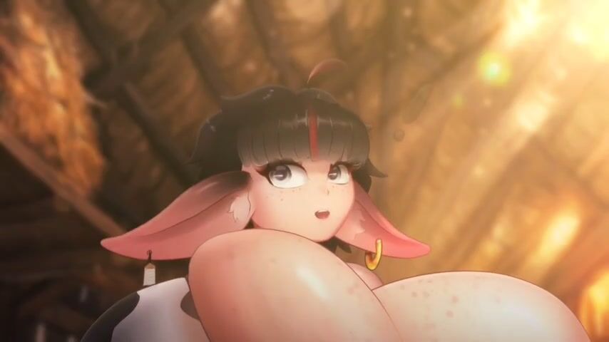 Kurotama Cow Girl Breast Expansion 2