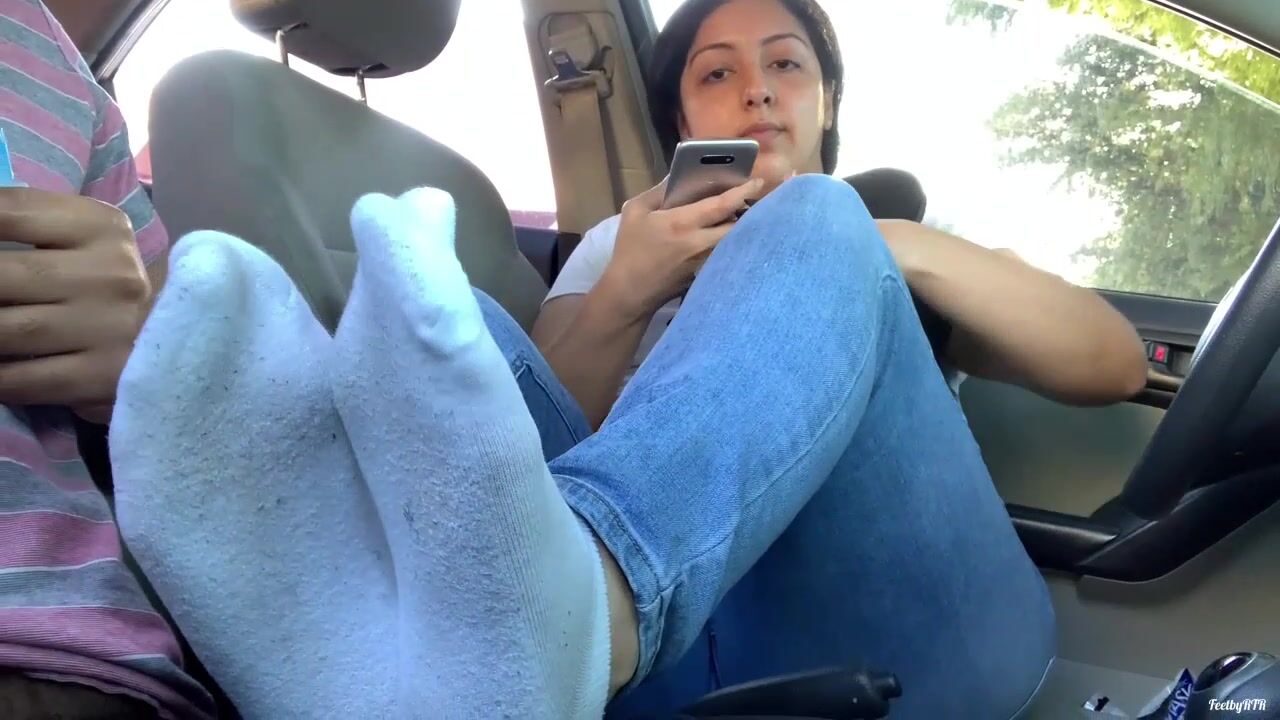 Driving Footjob - Feetbyrtr 24 09 2021 2229026265 public car footjob blue jeans perfect blue  toes the upload you