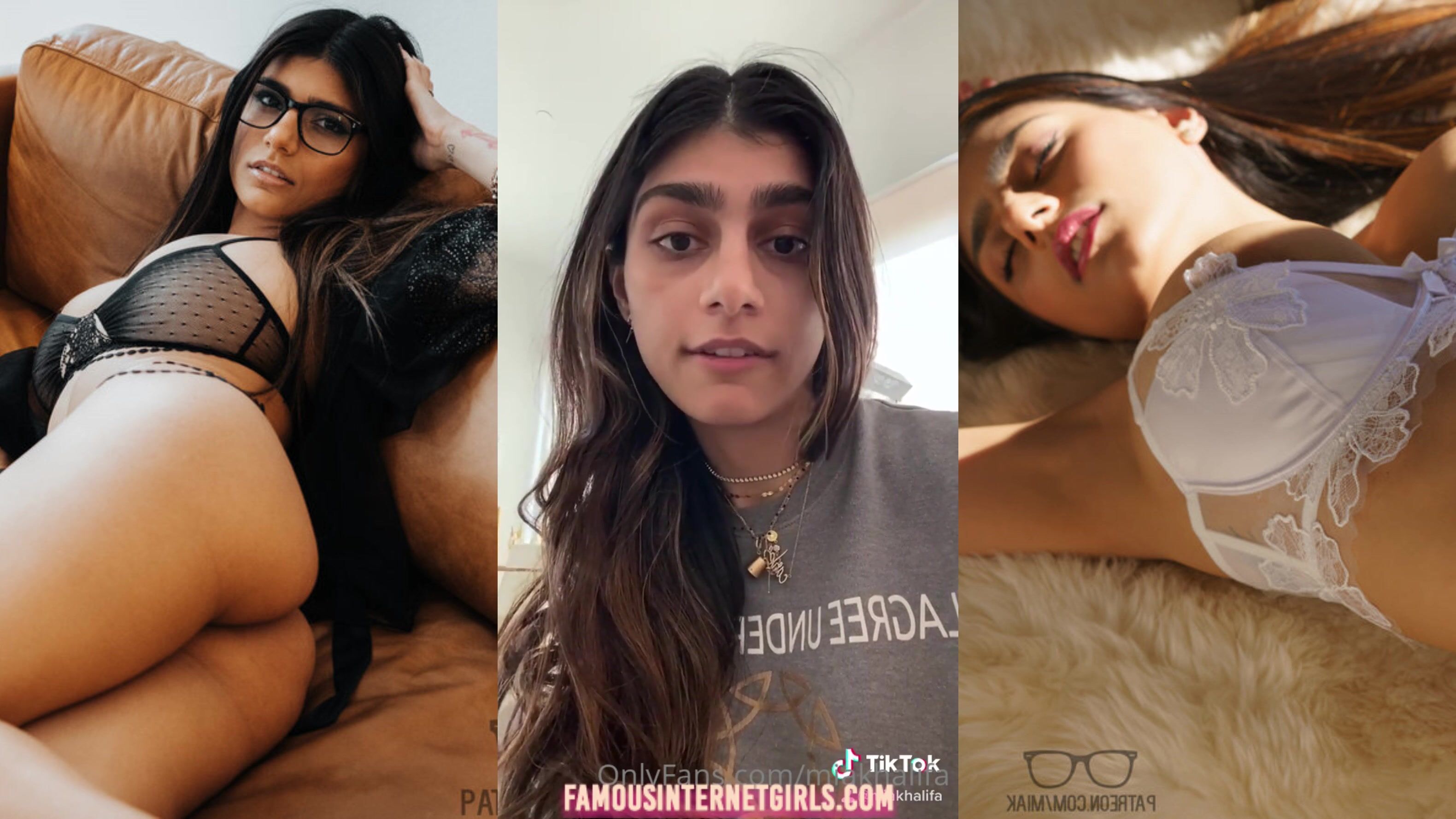 Mia Khalifa Famous Tits OnlyFans Insta Leaked Videos