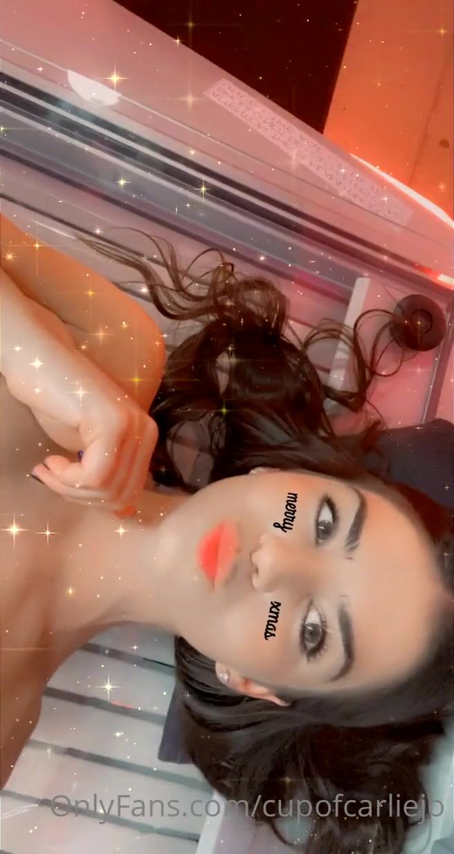 Carlie Jo Howell Nude Tanning Bed Pussy Onlyfans XXX Videos