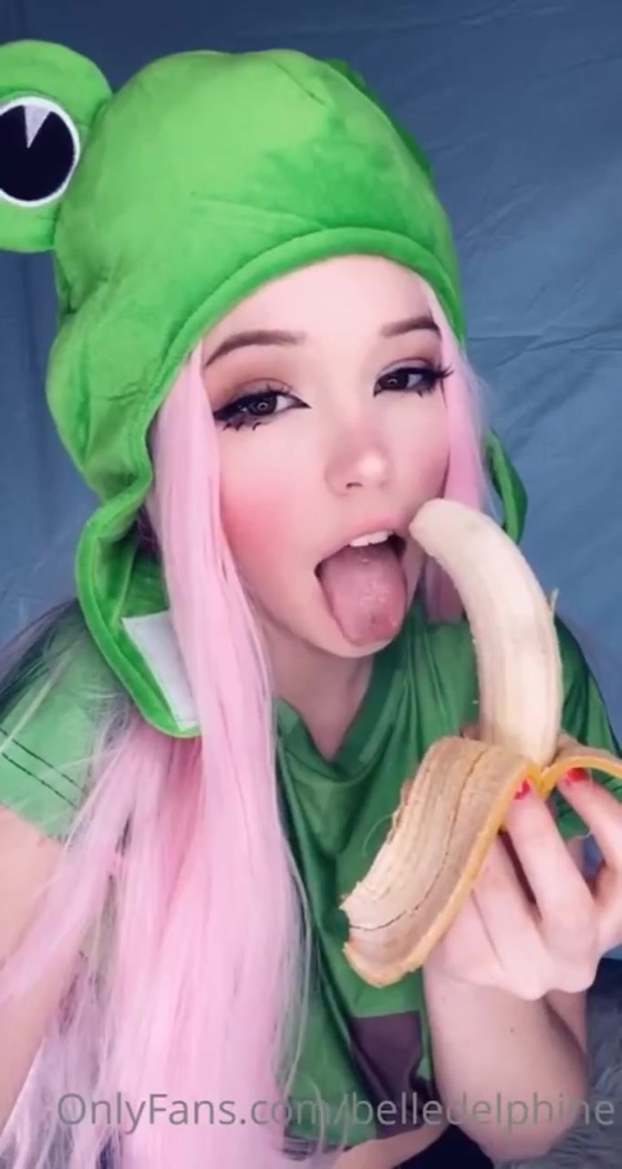 Belle Delphine dildo compilation